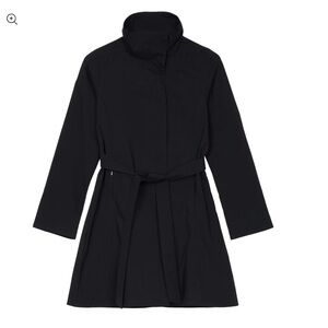 Patagonia Women's Larissa Black Trench Coat Size S